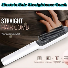 Electric Hair Straightener Comb